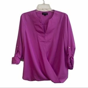 Purple Tahari Blouse